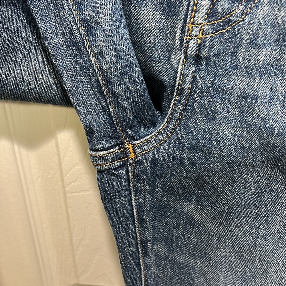 Madewell Classic Straight Jeans in Coldbrook Wash AF697 - Size 25 - Picture 6 of 11